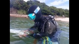 アクアラングから新作マスクが到着！！スタッフで早速モニターしてきました！トレンドのカラーマスクで夏もオシャレも先取り♪【エルマールダイビングセンター】南紀白浜