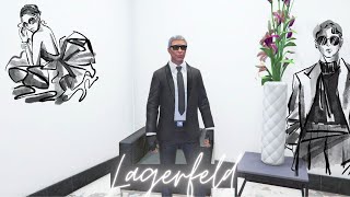 How to make Karl Lagerfeld Type creation in GTA Online, GTA best male Outfit, character creation