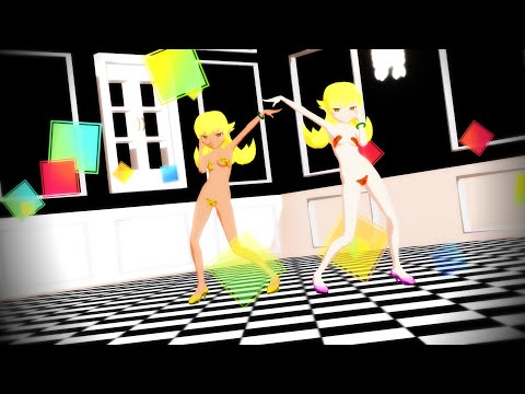 ～物語・ダブル忍野忍水着 ロストワンの号哭【MMD MV】