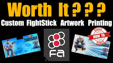 Focusattack.com Custom Fightstick Art Print Review and Tutorial for Nacon Daija