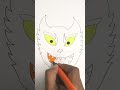 How to Draw Scary Cat Step by Step I Easy Drawing I Project for Kids