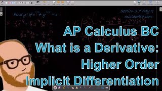 Calculus BC - Higher Order Implicit Differentiation