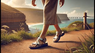 👡 mysoft Women's Comfortable Walking Sandals | Best Walking Sandals for Women 👣