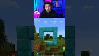 بوابة الدايموند السحرية 🤯!! #minecraft #ماين_كرافت