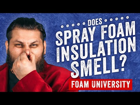 Does Spray Foam Insulation Smell