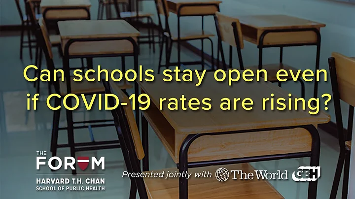 Joseph Allen: Can schools stay open even if COVID-19 rates are rising?
