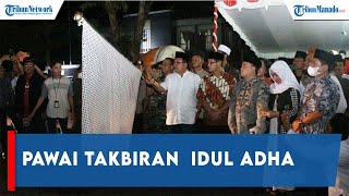 Momen Pawai Takbiran Idul Adha di Bitung Sulawesi Utara