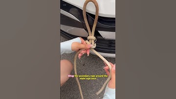 Proper use of tow rope #manual #automobiles #skill #tips #learncar #driving