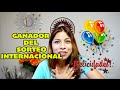 GANADOR DEL SORTEO INTERNACIONAL (ANIVERSARIO)