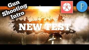 Free Intro - Gun Shooting Intro || Kinemaster Tutorial - Pixellab | Tech GuruGnr