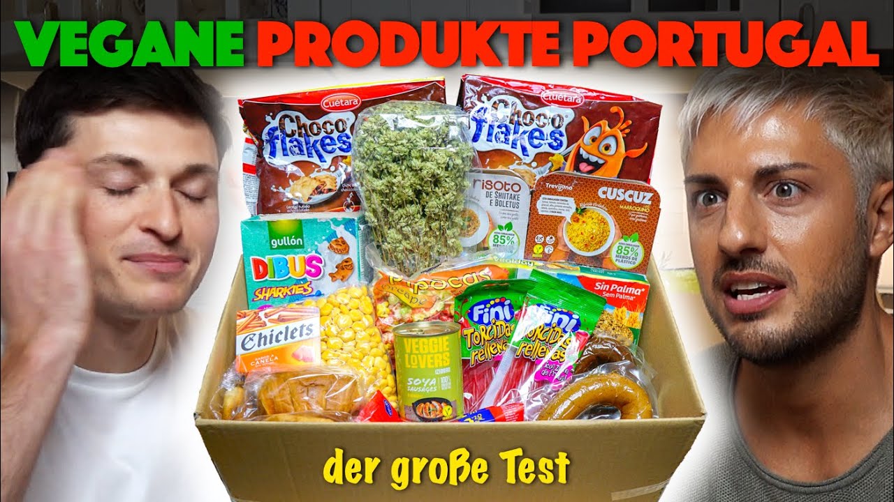 Vegane Produkte aus PORTUGAL (der große Test mit @Aljosha_)