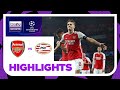Arsenal 4-0 PSV Eindhoven | Champions League 23/24 Match Highlights