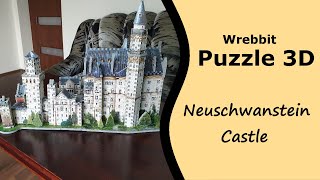 Puzzle 3D - Wrebbit - Neuschwanstein Castle - 890 elementów