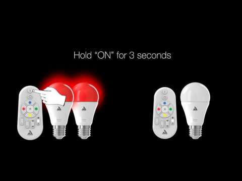 AwoX SmartLIGHT Mesh - How to pair multiple light bulbs with multiple remote controls