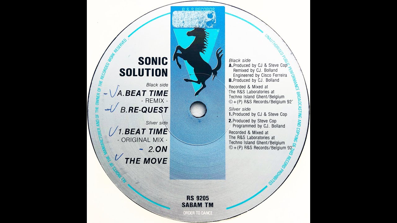Guarda Sonic Solution • Beat Time (Original Mix) (1991) su YouTube Guarda Sonic Solution • Beat Time (Original Mix) (1991) su YouTube