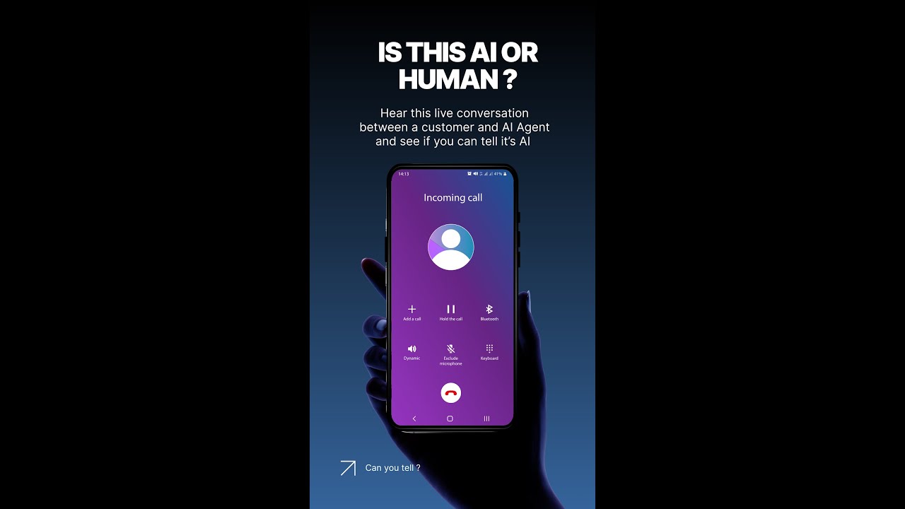 AI voice agent demo showing CRM integration and ticket creation