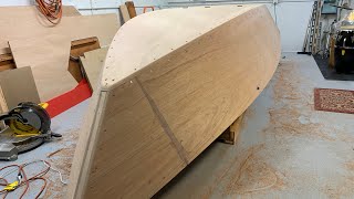 Building Plywood Boat Ep 8