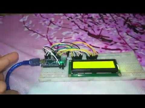 How to control LCD with arduino || arduino nano ||16×2 lcd || ElectroBrain