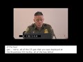 Border Patrol Cmdr. Gregory Bovino deposition: On agents' actions at Broadview