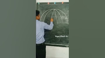 A=umbrella drawing 🏖️#shorts #youtubeshorts #easy #drawing