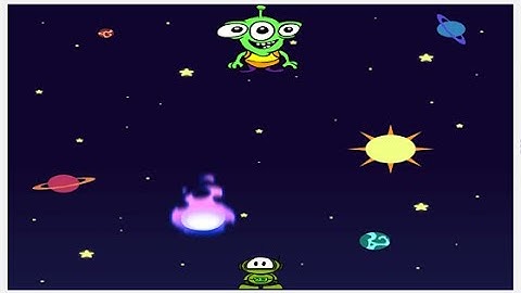 Shooting game in play lab of code.org