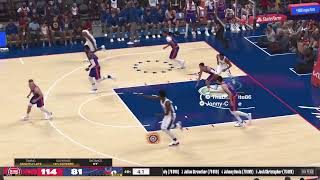 NBA 2K The Decision Pistons @ 76ers.