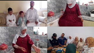 الله يدومها فرحه علينا وعليكم هذه هي الاسره المغربيه🫶🥺