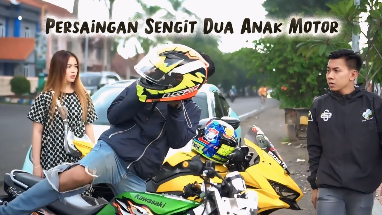 PERSAINGAN TIDAK SPORTIF DUA ANAK MOTOR REBUTAN CEWEK IDAMAN, Perjuangan cinta nyaris kandas