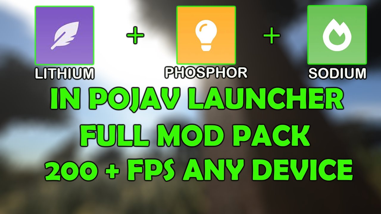 fps boost mod pack sodium + lithium and phosphor 3 in one mod pack ...