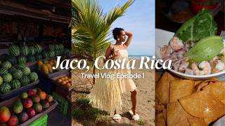 Costa Rica Travel Vlog 🇨🇷 | Flying to San José + First Night in Jacó | Travel with Me! screenshot 3