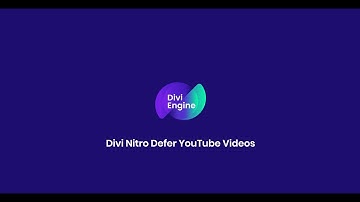 Divi Nitro Video Deferal
