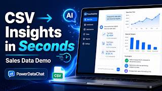 Analyze Sales Data with AI in Seconds | PowerDataChat Demo