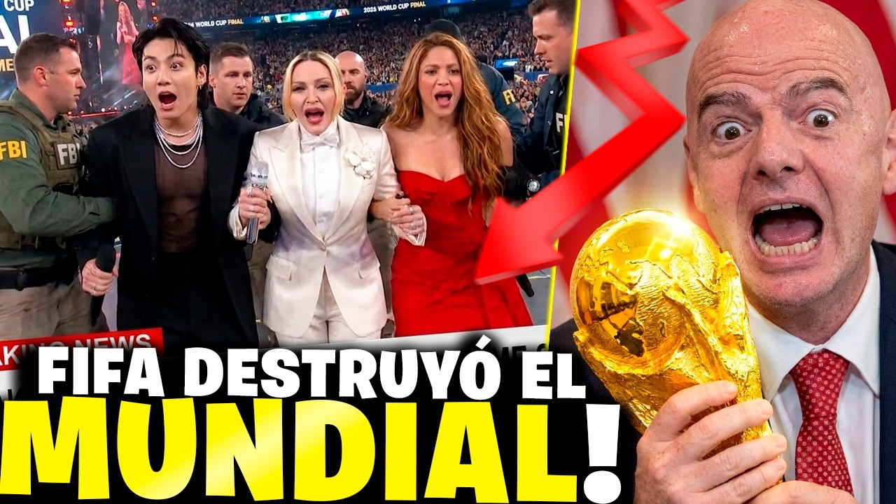La FIFA convirtió el Mundial 2026 en un CIRCO 🤡 Show de Medio Tiempo de 25 MINUTOS con Shakira y BTS