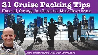 Cruise Packing Tips : 21 Unusual (But Essential) Items To Pack