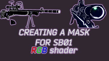 Creating a mask for sb01 | RGB shader