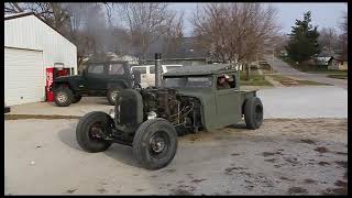 Willy Jeep Truck - Diesel rat rod