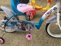 【Frozen】アナと雪の女王の自転車買いました‼︎