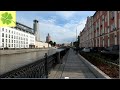 Москва. Прогулка по Озерковской набережной (Ozerkovskaya embankment) (24.08.2021)