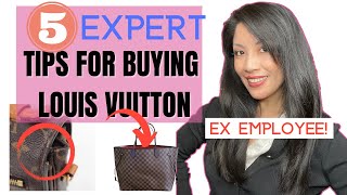 5 THINGS TO CONSIDER WHEN BUYING LOUIS VUITTON -First purchase tips