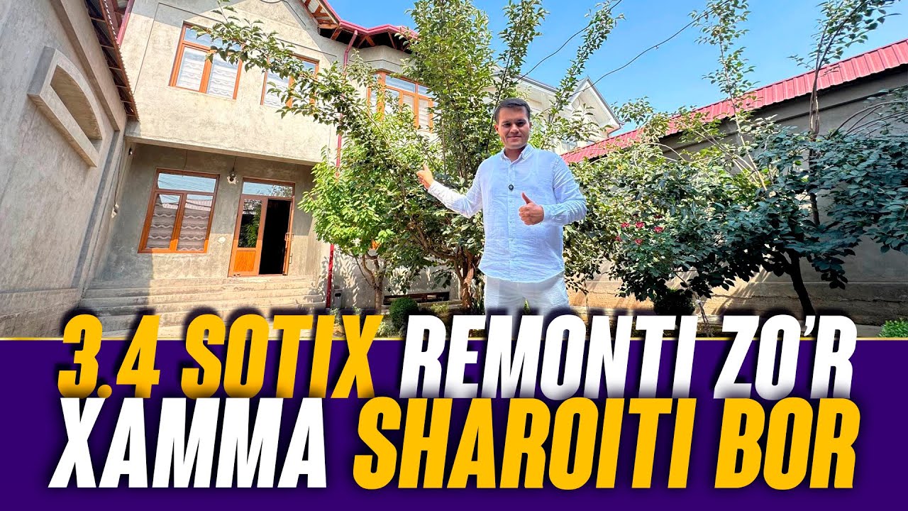 6 XONA, 3.4 SOTIX 2 ETAJ, POLNI PODVOL, SUV, GAZ, SVET CHOTKI, UY SOTILADI #boshpanatv #uysotiladi