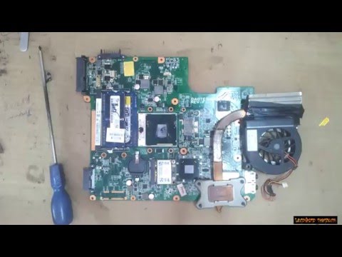 Toshiba Satellite L745  Disassembly And Fan Cleaning  Laptop Repair