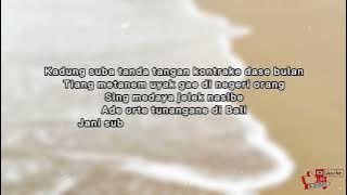 LIRIK RAY PENI - TUNANGAN PENIPU NEW