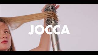 Jocca - Foldable Hot Air Styler With 4 Interchangeable Heads