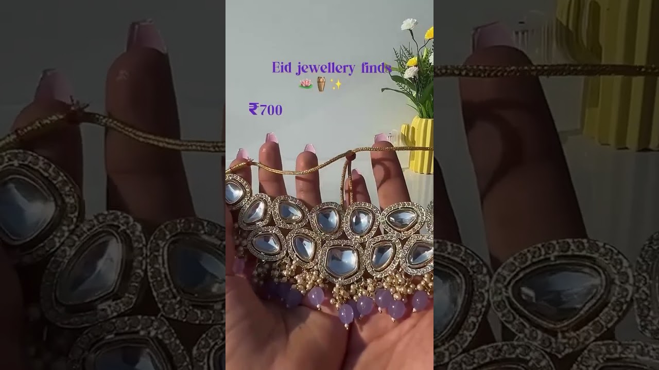 Amazon finds eid jewellery#trendingshorts #newvideo #cosmetics #amazon