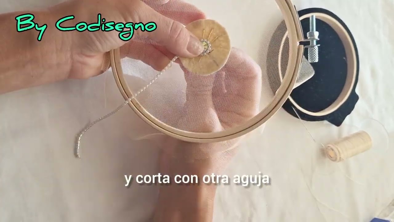 Feliz día Mujeres! Tutorial de cómo bordar un parche bordado-técnica mixta
