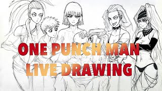 One Punch Man Live drawing