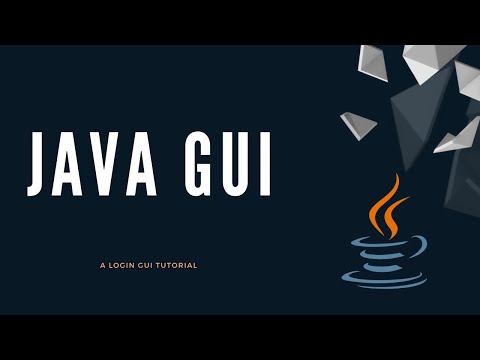 Java GUI Tutorial | Create A Login GUI in Under 5 Minutes