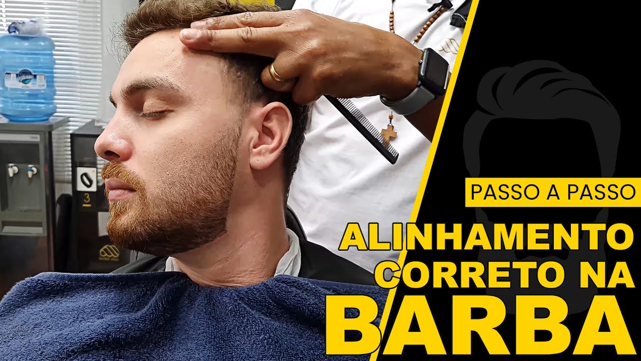 Como deixar a barba alinhada 🔥🔥 01 🎯 #barbeariasilva 💈🙏🏾✓✂️!#sty