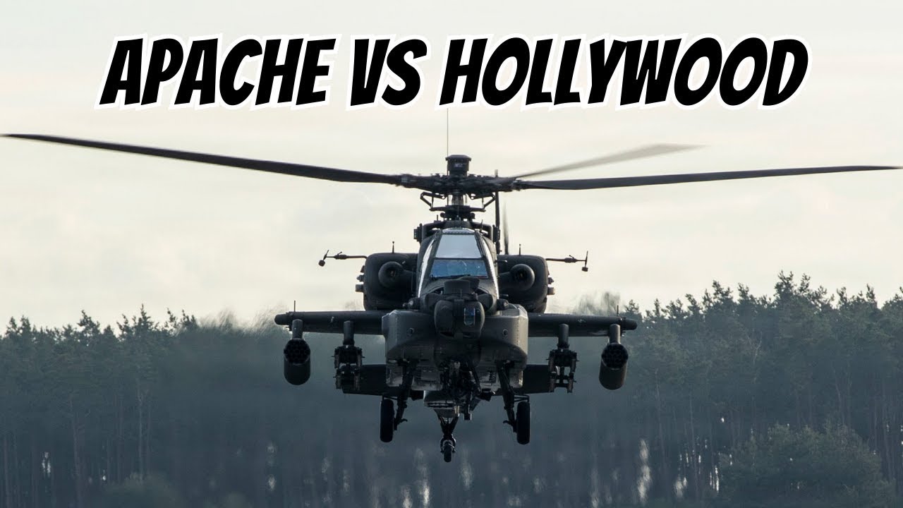 Почему вертолет AH-64 Apache летает не так, как в кино