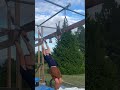 Insane Bolt Cutter Jump #viral #shorts #ninja warriorbros a